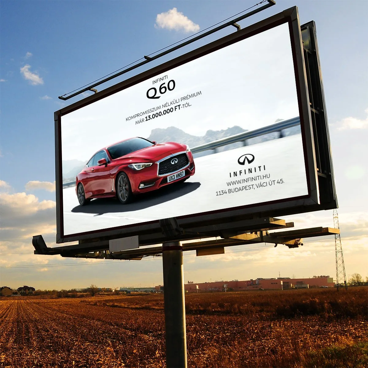 Óriásplakát – Infiniti Q60