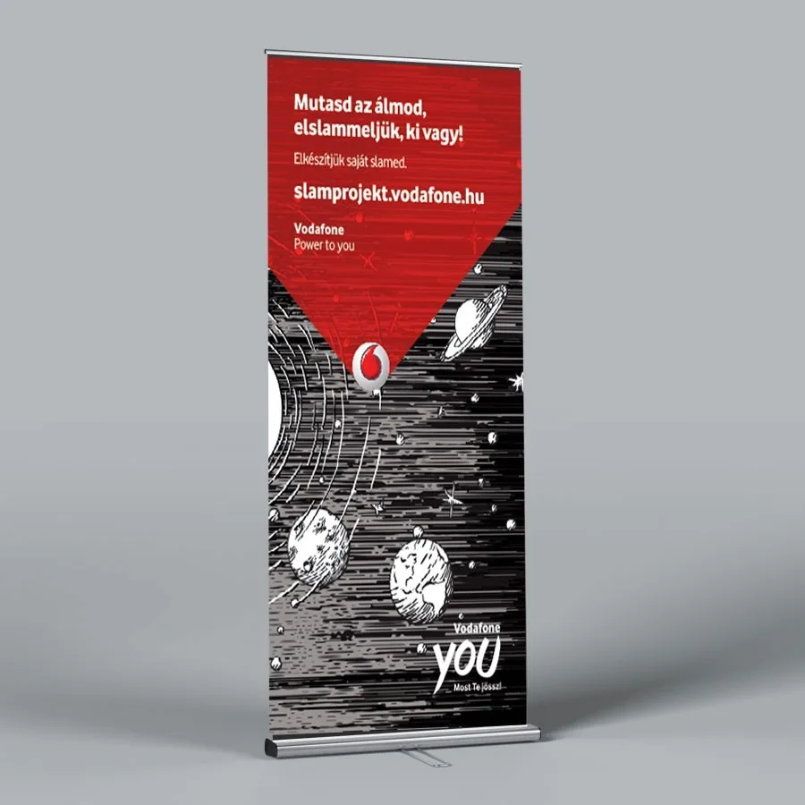 Roll up – Vodafone Slam projekt