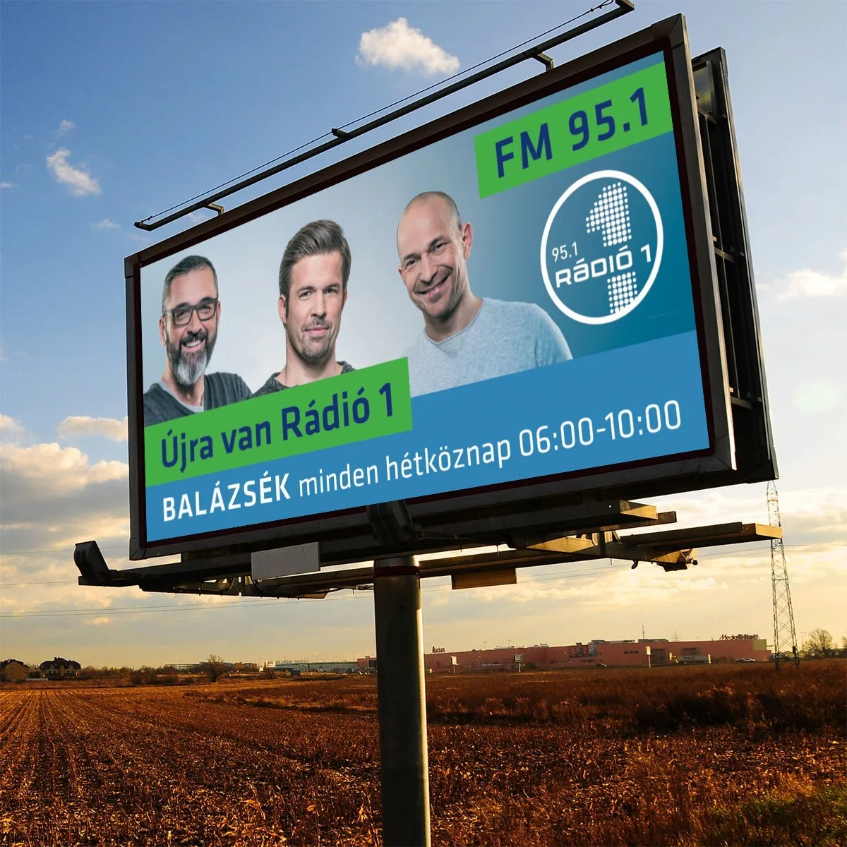 Óriásplakát – Rádió 1