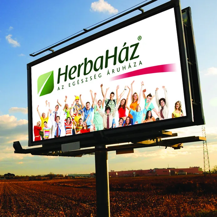 Óriásplakát – HerbaHáz